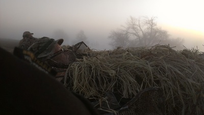 Fogged in duck hunt