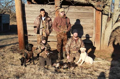 Guided waterfowl hunting