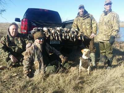 Dent duck hunting with fourcurlnation.com