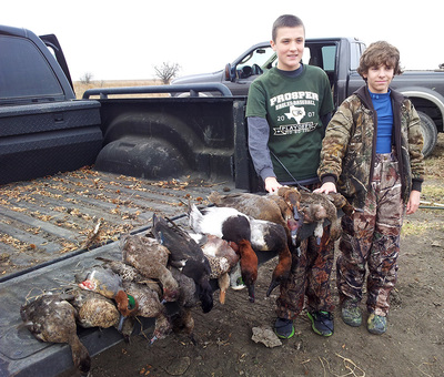 Kid friendly guided duck hunts